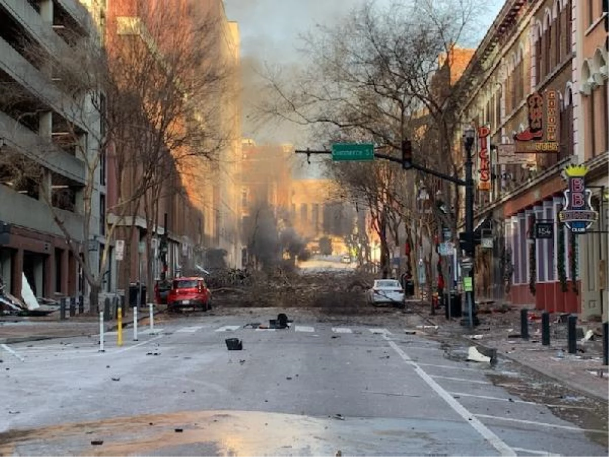 ABD\'de meydana gelen Nashville patlamasının görüntüsü yayınlandı