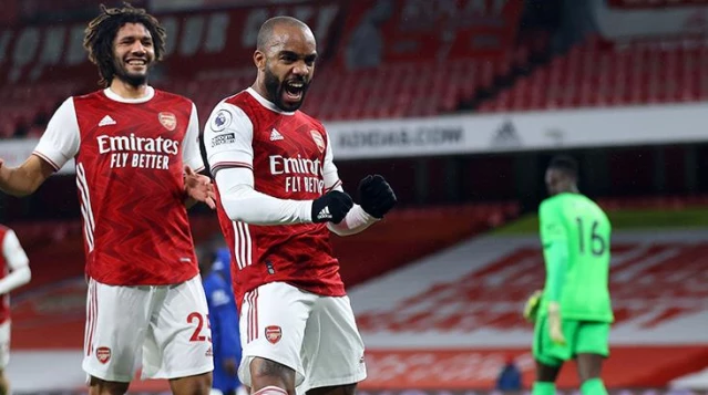 Arsenal, derbide Chelsea'yi 3-1 mağlup etti