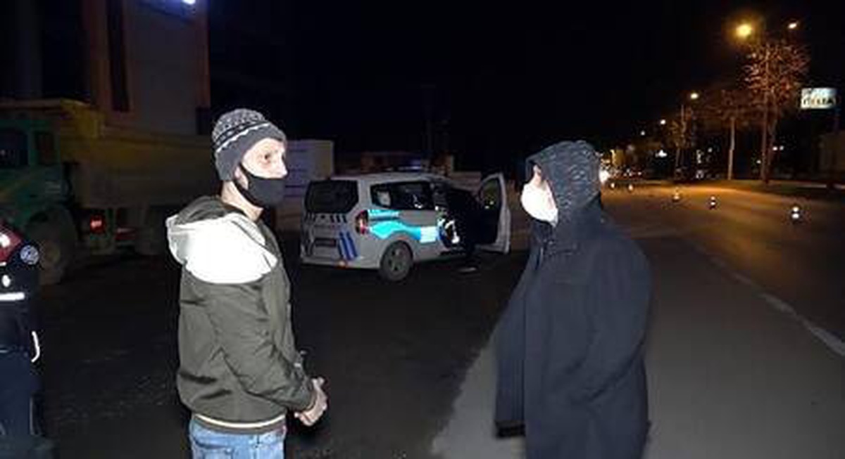 Düzce\'de sokağa çıkma kısıtlamasına uymayanlara ceza kesildi