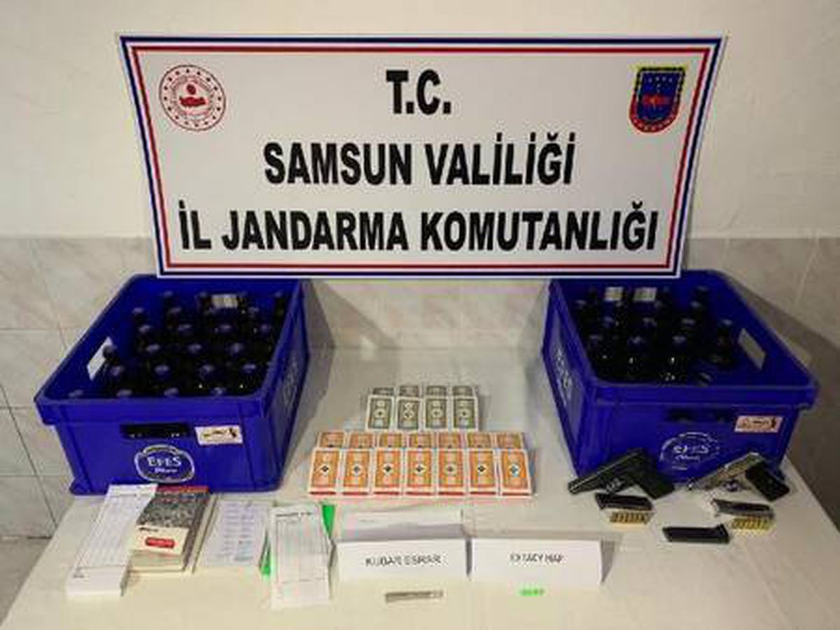 Jandarmadan, kumarhaneye dönüştürülen eve baskın