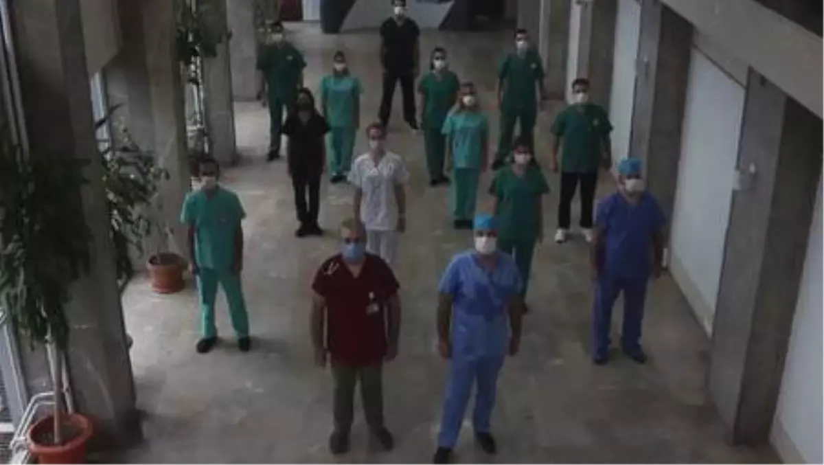 Sağlıkçılardan moral zeybeği