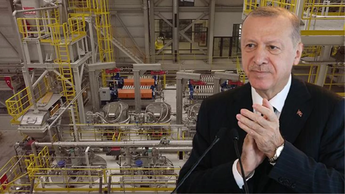 Son Dakika: Cumhurbaşkanı Erdoğan dev projeyi açtı! Türkiye\'de ilk kez lityum üretimi gerçekleştirilecek