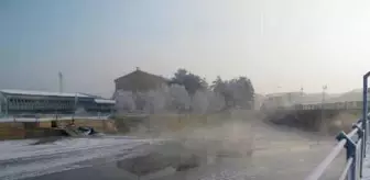 Ağrı Taşlıçay'da termometre sıfırın altında 26.1 dereceyi gördü! Tüm ilçe resmen dondu