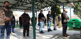 Yangında hayatını kaybeden baba ve kızı, son yolculuğuna uğurlandı