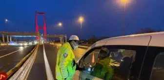 Son dakika gündem: 15 Temmuz Şehitler Köprüsü'nde denetimler sürüyor