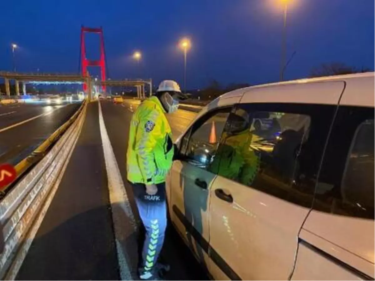 Son dakika gündem: 15 Temmuz Şehitler Köprüsü'nde denetimler sürüyor