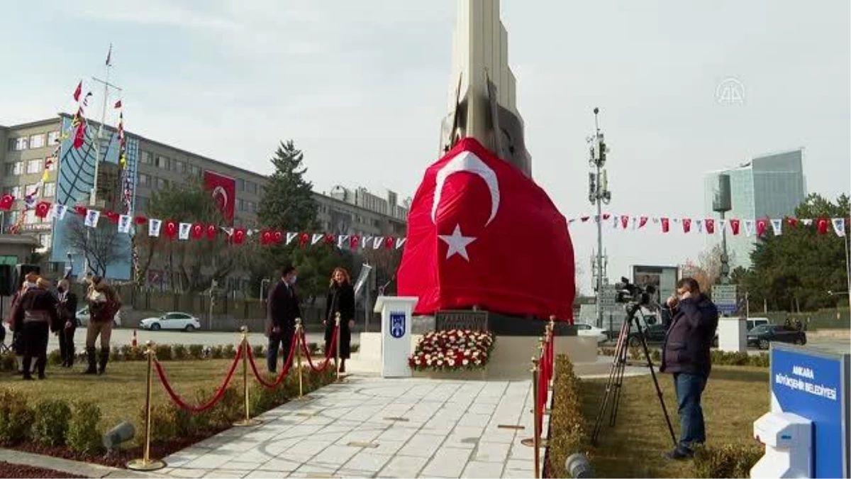 Atatürk\'ün Ankara\'ya gelişinin anısına yapılan "27 Aralık Kızılca Gün Anıtı" açıldı