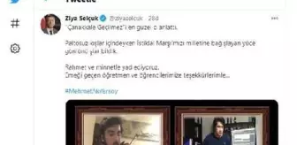 Son dakika: Bakan Selçuk, Mehmet Akif'i öğrencilerin hazırladığı kliple andı