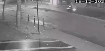 Maltepe'de feci motosiklet kazası kamerada