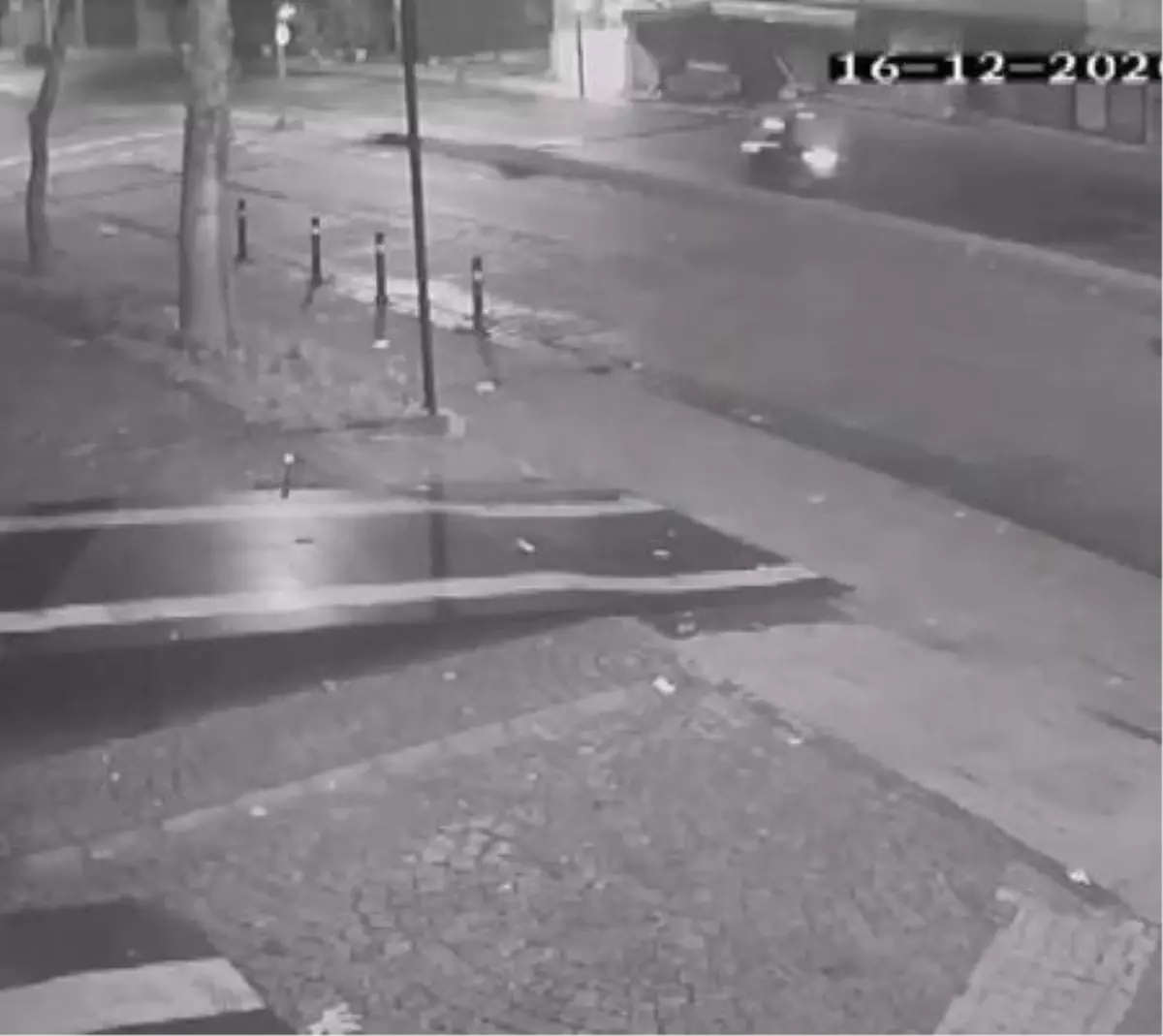 Maltepe'de feci motosiklet kazası kamerada