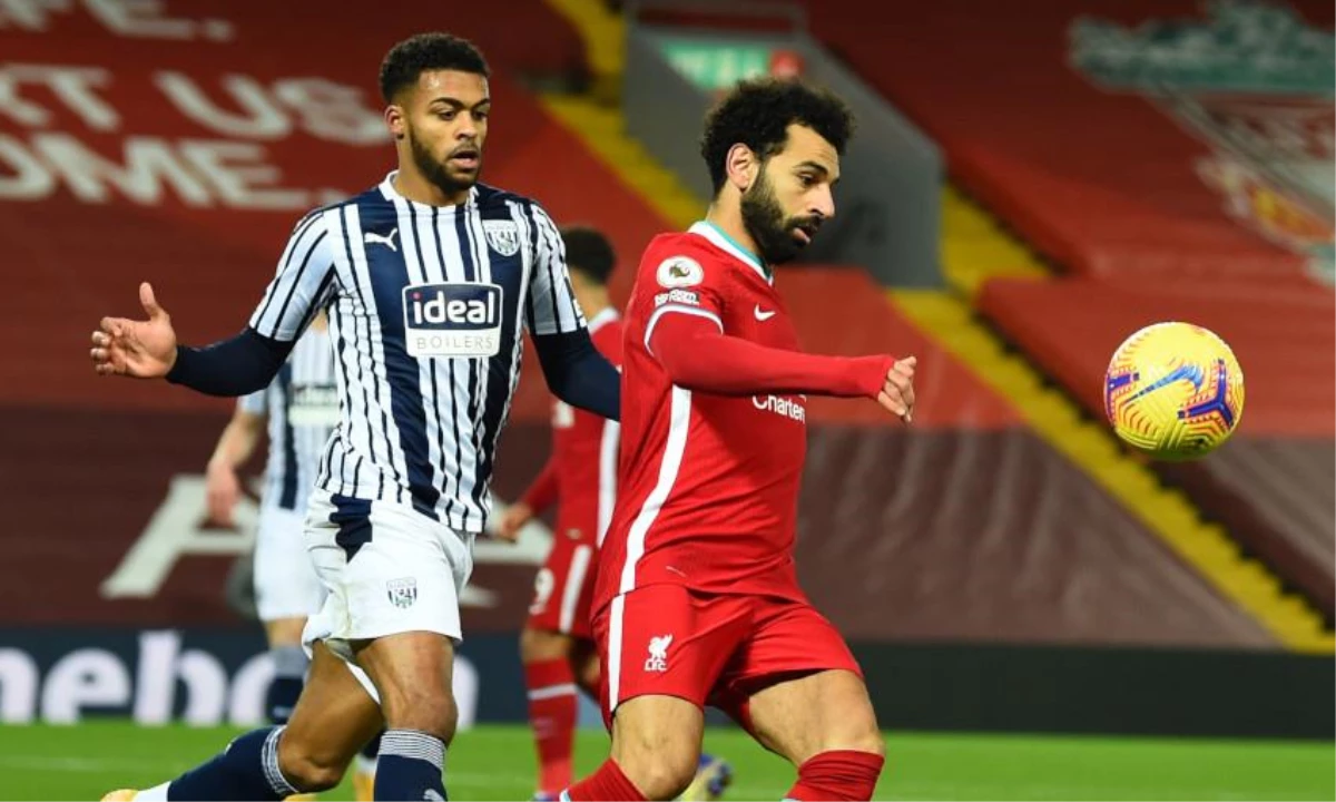 Premier Lig lideri Liverpool, evinde West Bromwich engeline takıldı