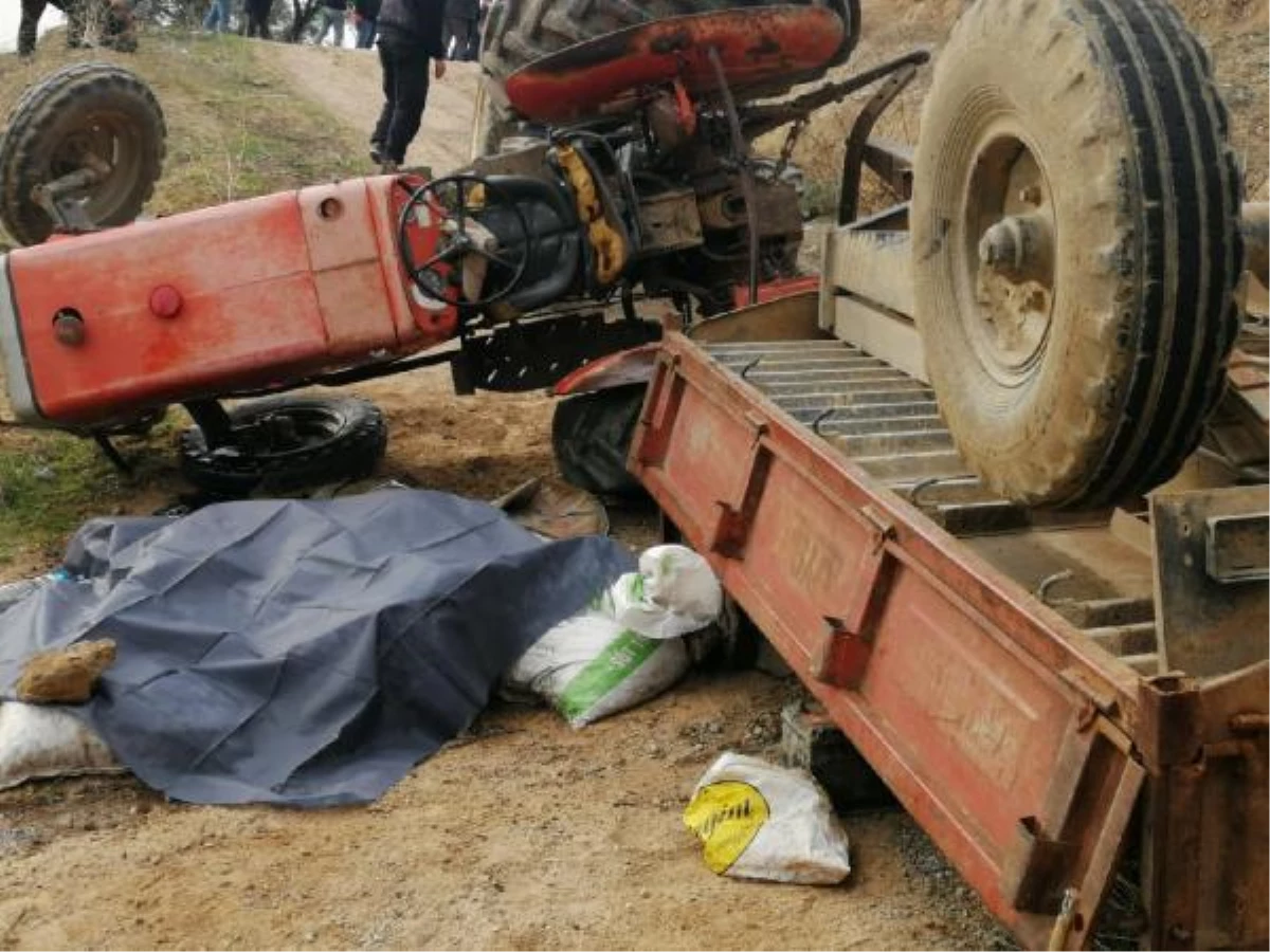 Traktör şarampole uçtu: Aynı aileden 1 ölü, 2 yaralı