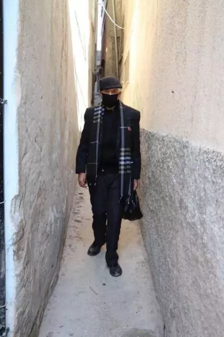 Hatay'daki en dar sokak 70 santimetre Hatay'daki en dar sokak 70 santimetre