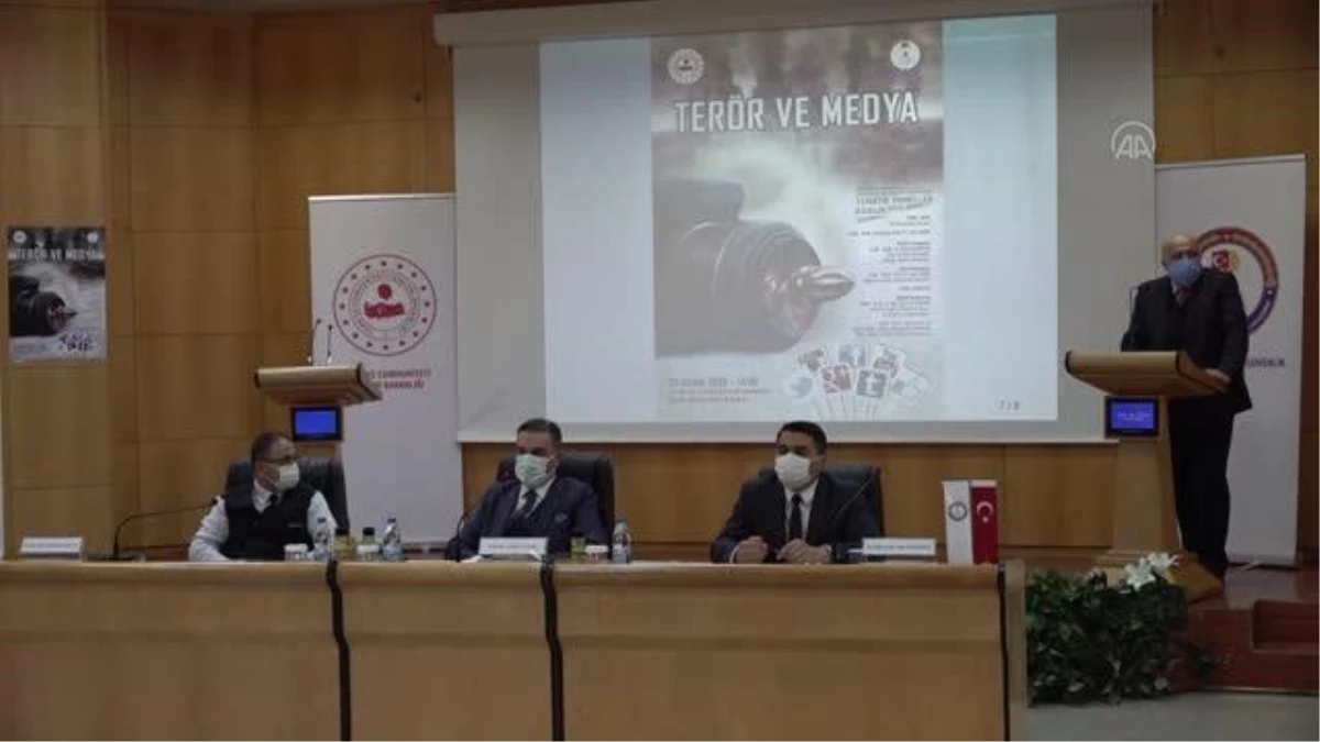 Son dakika haberi | Jandarma ve Sahil Güvenlik Akademisinden "Terör ve Medya" paneli