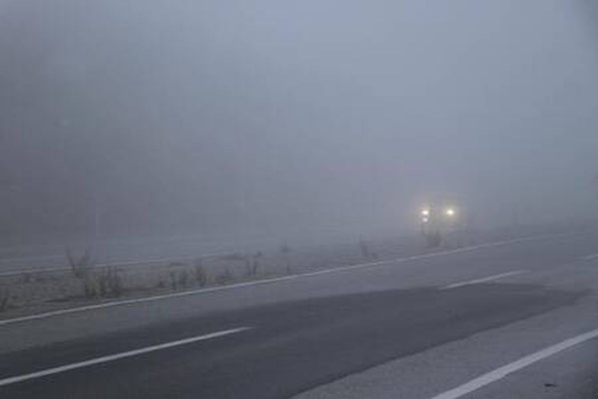 Antalya yolunda sis, ulaşımı aksattı