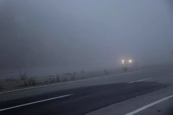 Antalya yolunda sis, ulaşımı aksattı, System.String[]