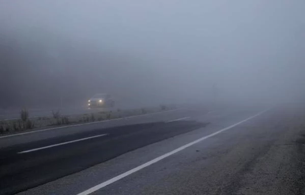 Antalya yolunda sis, ulaşımı aksattı