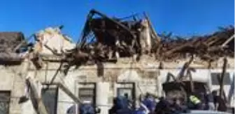 Hırvatistan'da 6,3 büyüklüğünde deprem! Çok sayıda bina yıkıldı