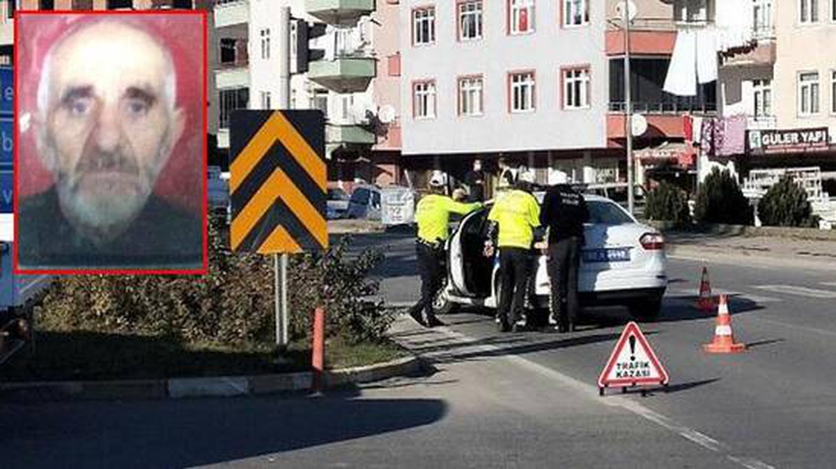 Karşıya geçmeye çalışan yaşlı adam, kamyonetin çarpması sonucu öldü