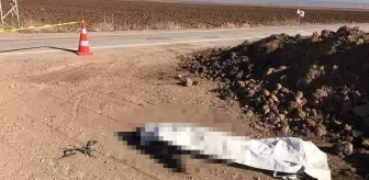 Konya'da devrilen motosikletin sürücüsü hayatını kaybetti