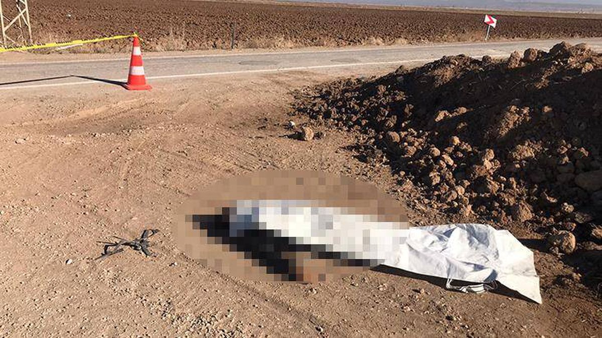 Konya\'da devrilen motosikletin sürücüsü hayatını kaybetti