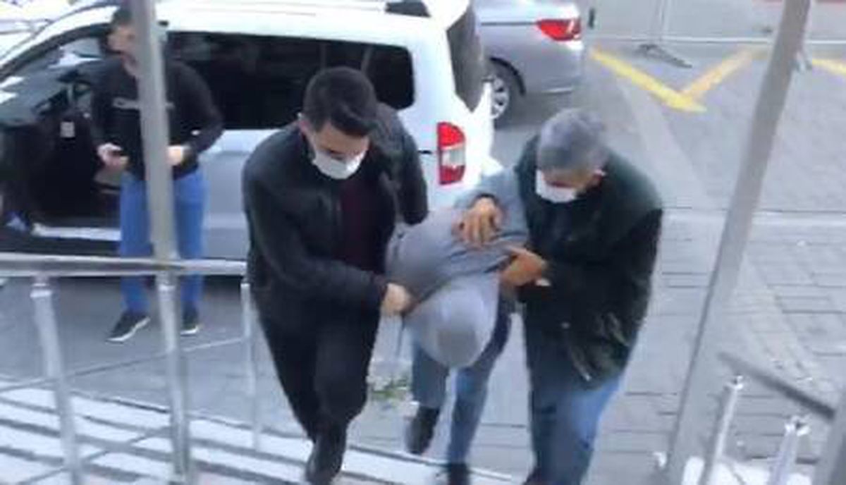 Son dakika haberi! Ek fotoğraflar-Şişli\'de hemşireyi rehin alan saldırgan polis merkezine getirildi