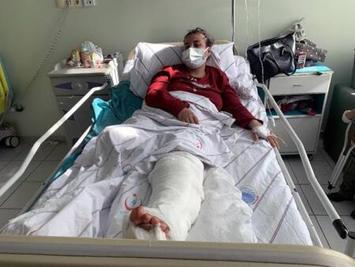Foseptiğe düşen 3 aylık hamile kadın: Çok şükür bebeğime bir şey olmadı