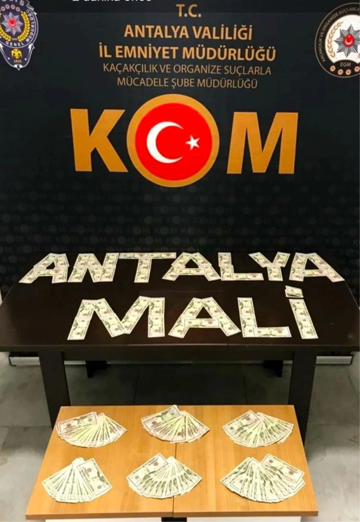 Kot pantolonla sevkiyatı yapılan sahte dolarlar piyasaya sürülmeden yakalandı