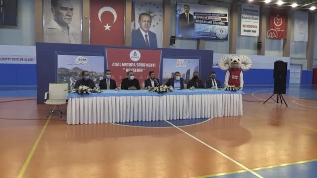 Nevşehir "2021 Avrupa Spor Kenti" ilan edildi