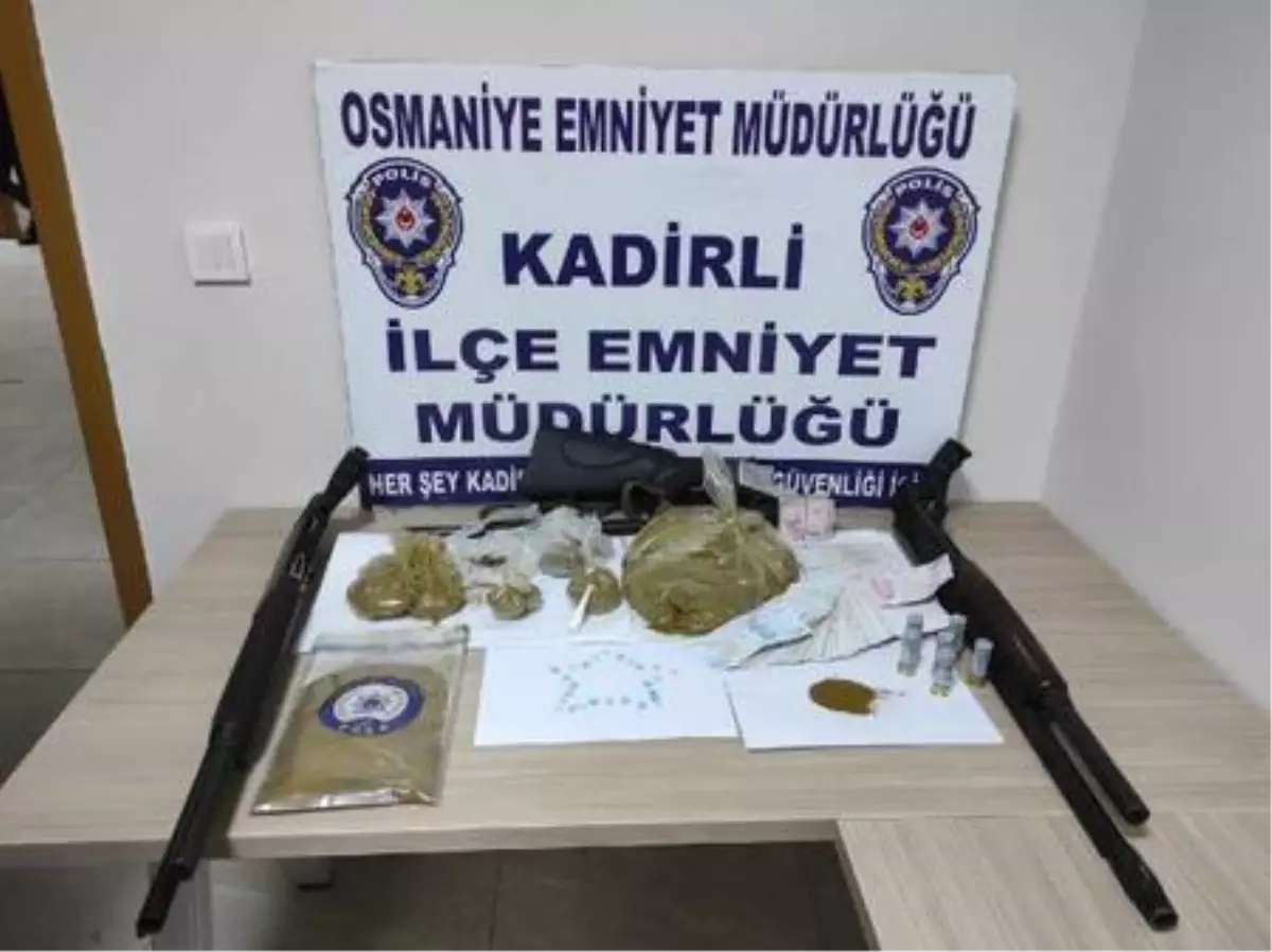 Osmaniye'de, 3 uyuşturucu ticareti şüphelisi adliyede