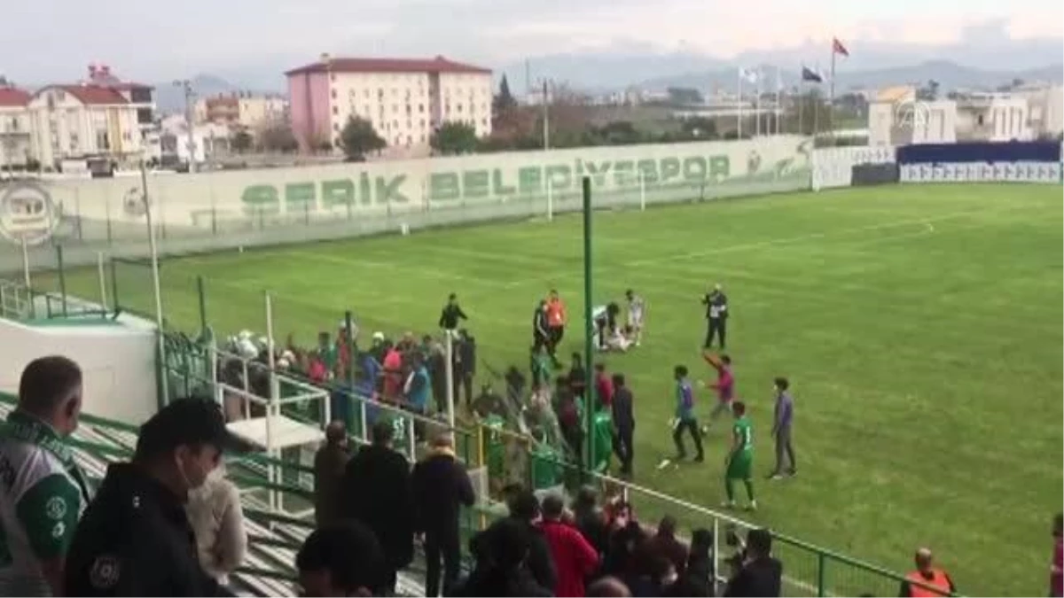 Serik Belediyespor, Kırşehir Belediyespor maçı sonrası gerginlik yaşandı