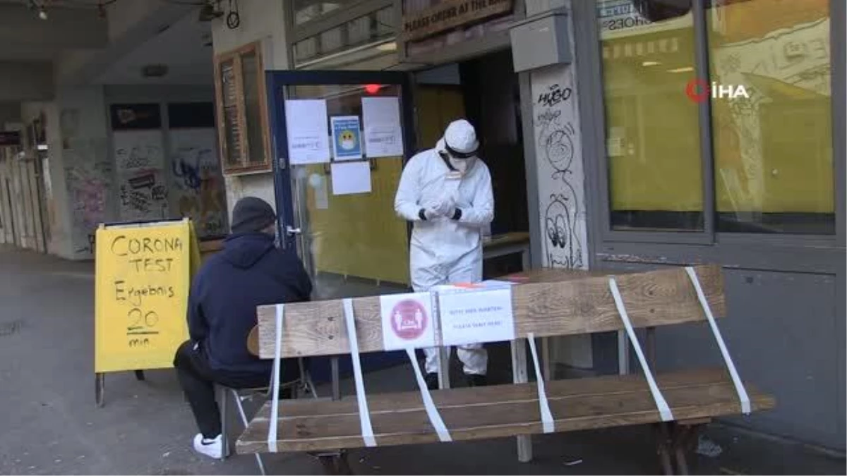 Almanya\'da korona vakaları arttı, kafeler korona test merkezlerine dönüştürüldü