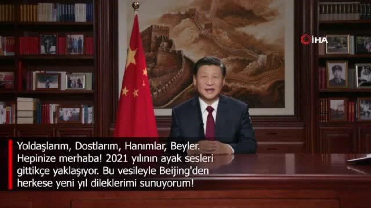 Çin Devlet Başkanı Xi Jinping\'den yeni yıl konuşmasında Covid-19 vurgusu