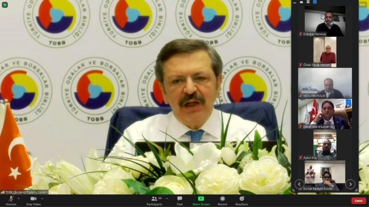 "Erzurum İş Dünyası Müşterek İstişare Toplantısı" TOBB Başkanı Hisarcıklıoğlu\'nun katılımıyla gerçekleştirildi