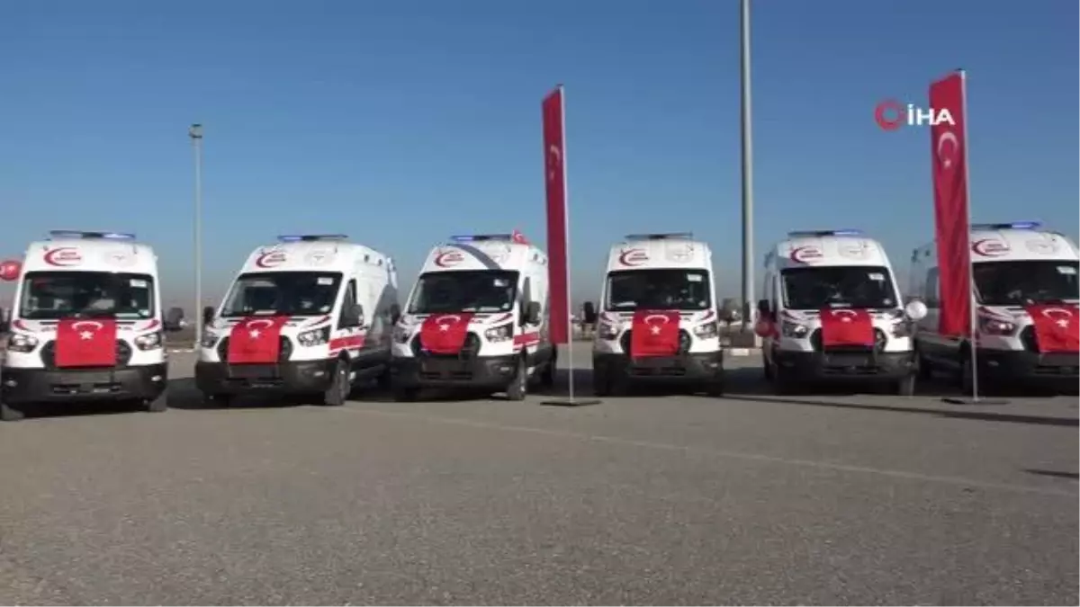 Son dakika sağlık: Gaziantep\'te 38 yeni ambulans hizmete alındı