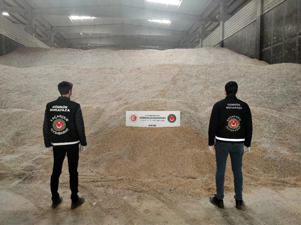 Hatay\'da genetiği değiştirilmiş 5 bin ton pirinç ele geçirildi