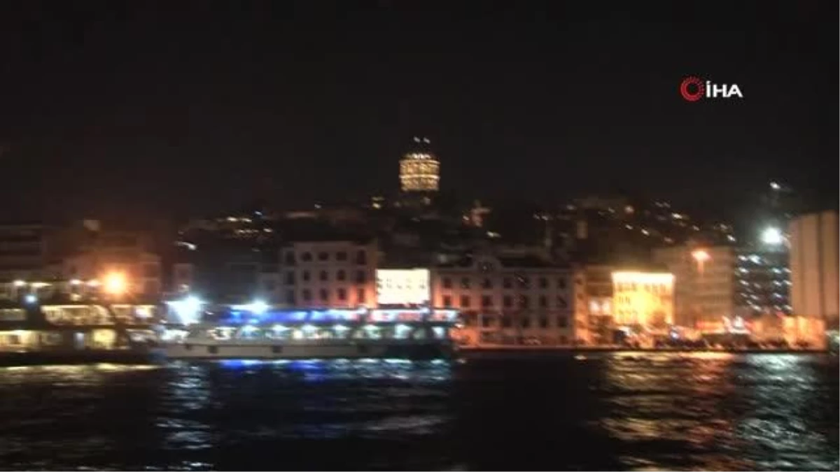 Son dakika haberi: İstanbul Boğazı\'nda ve Haliç\'te yılbaşı denetimi