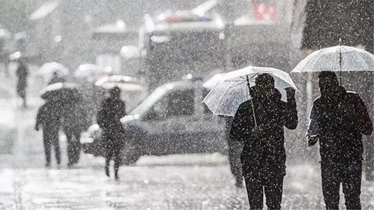 Meteoroloji\'den yeni yılın ilk günü için sağanak yağış uyarısı