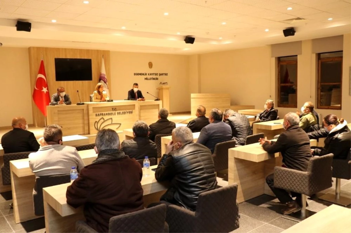 Safranbolu Belediyesi\'nde yılın son muhtarlar toplantısı gerçekleştirildi