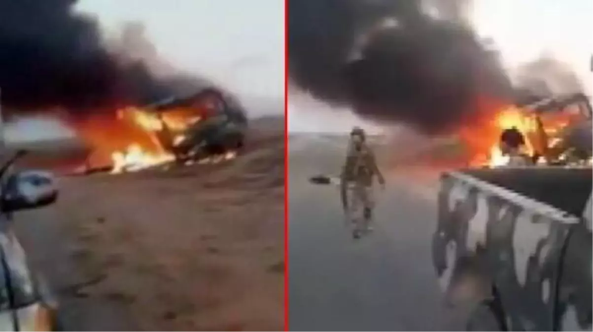 Suriye\'de yolcu otobüsüne yapılan saldırıyı kanlı terör örgütü DEAŞ üstlendi