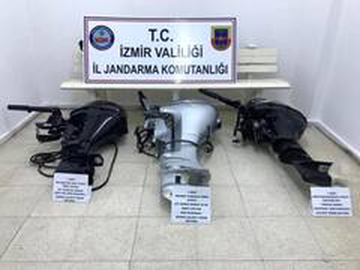 Son dakika haberi... Tekne motoru hırsızı 4 kişi operasyonla yakalandı