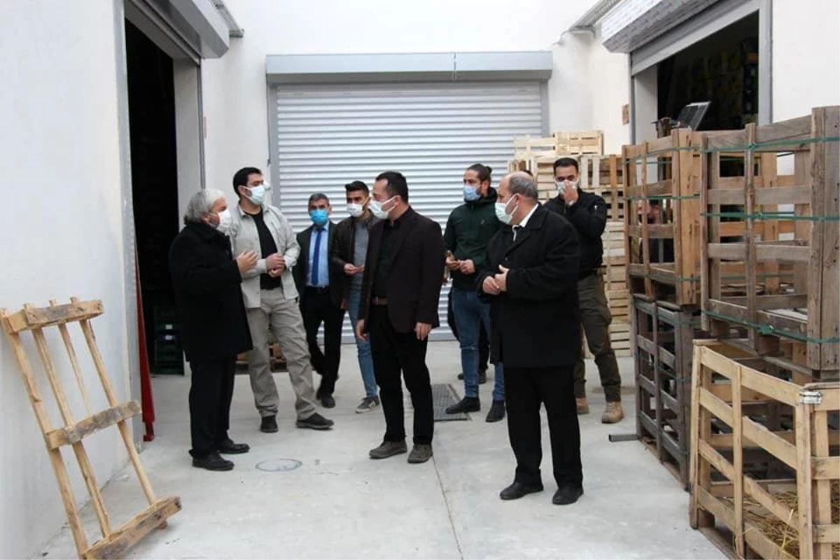 Vali Şentürk Osmaneli Belediyesi Toptancı Halini ziyaret etti