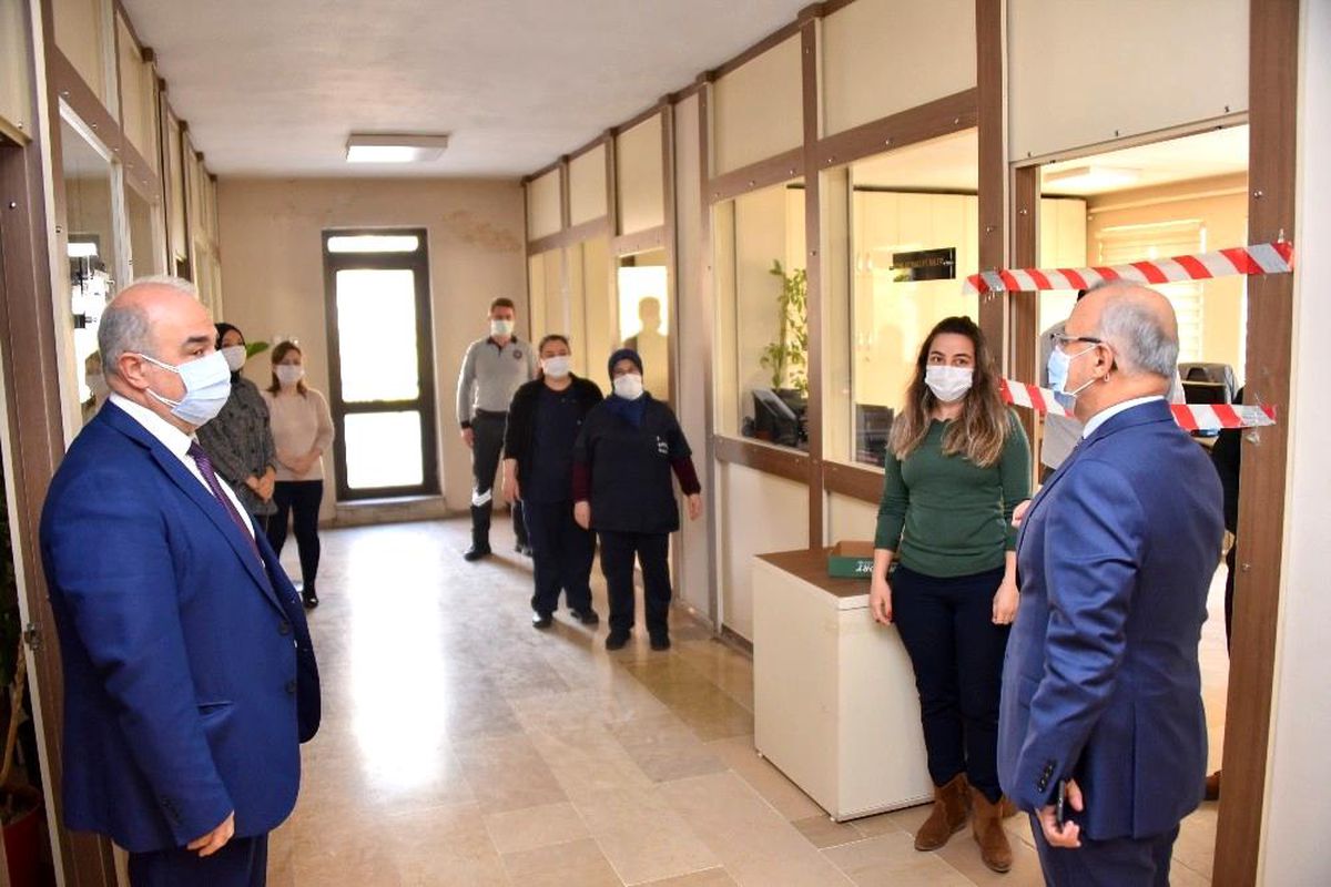 Başkan Kayda\'dan sosyal mesafeli yeni yıl kutlaması