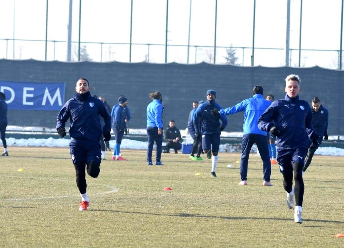 BB Erzurumspor, Gaziantep maç hazırlıklarını sürdürdü