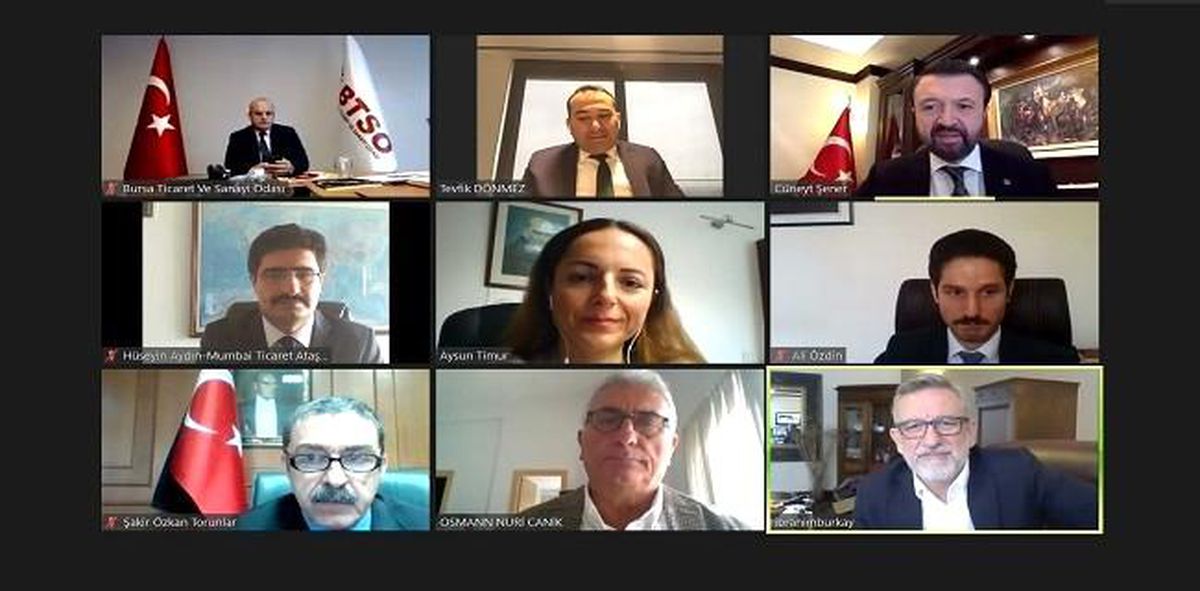 BTSO, 2020 yılında hedef pazarlara yönelik 29 webinar düzenledi