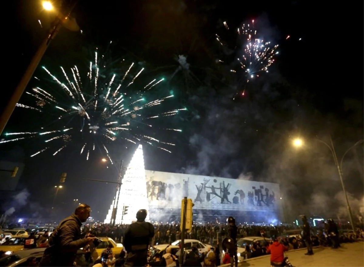 Irak\'taki yılbaşı kutlamaları kanlı bitti: 1 ölü
