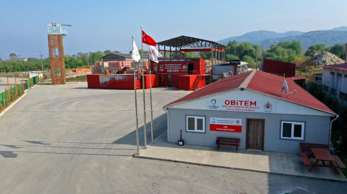 Karadeniz\'de ilk ve tek İtfaiye Eğitim Merkezi Ordu\'da