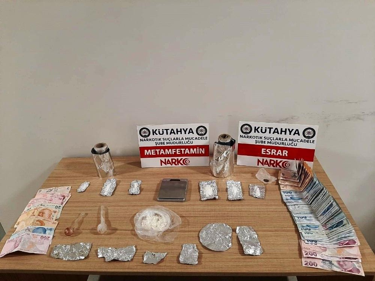 Son dakika: Kütahya\'da uyuşturucu operasyonu: 1 tutuklama