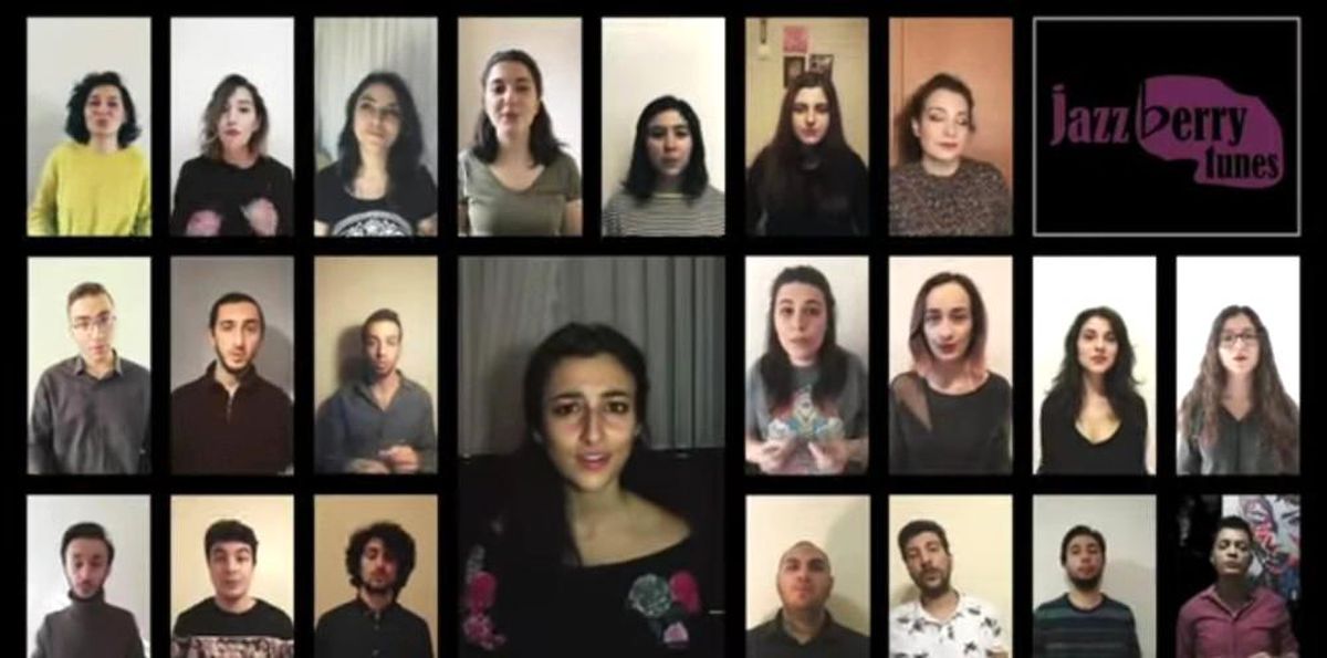 Yeni yıl konseri online yapıldı