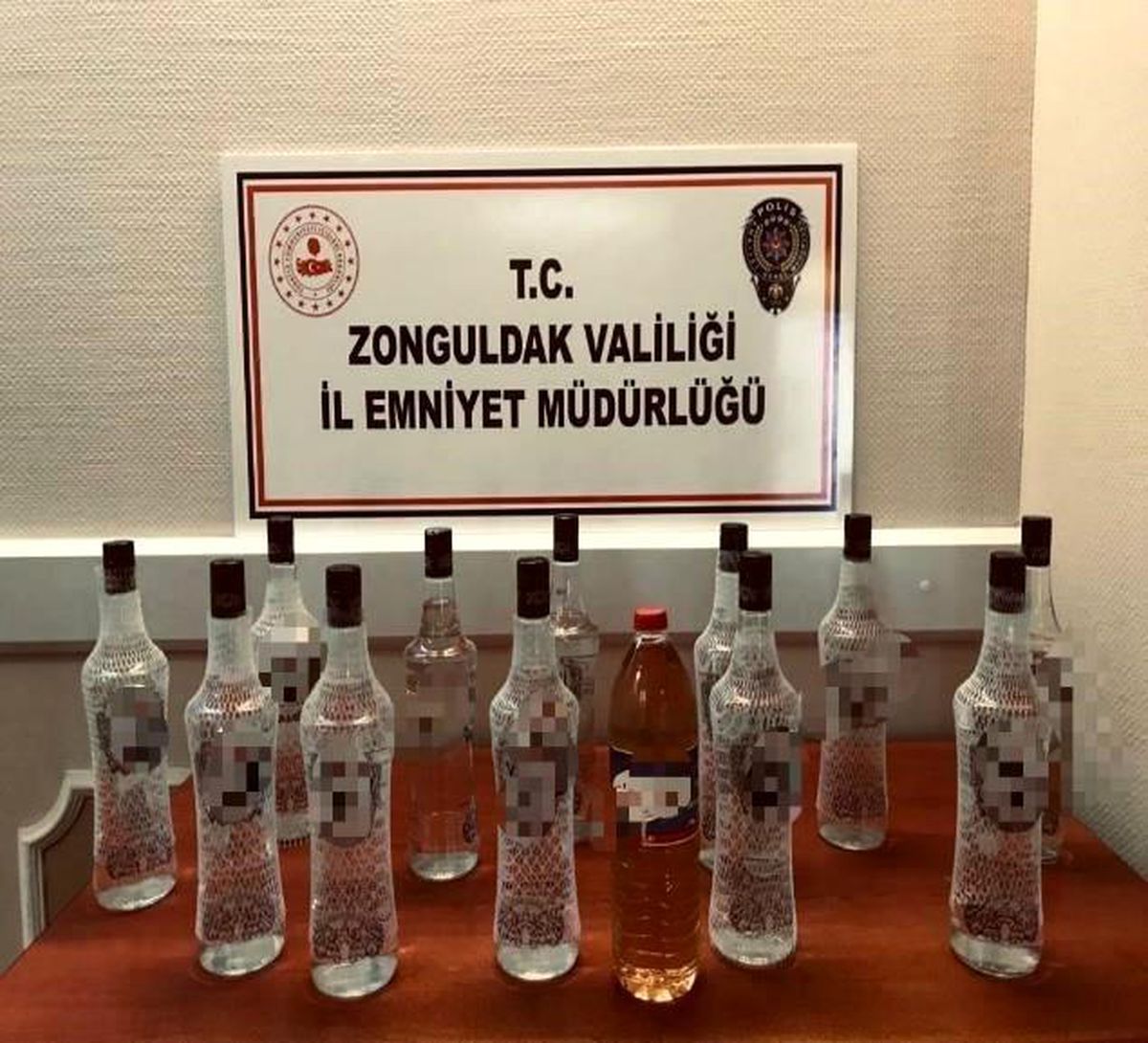 Zonguldak\'ta kaçak sahte içki operasyonu